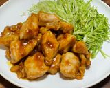 お弁当に！鶏ムネの濃厚ピリ辛ニンニク炒め作り方9写真