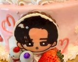 苺たっぷり🍓スノチルのバースデーケーキ作り方7写真