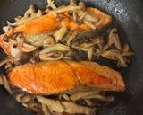 簡単！鮭としめじの照り焼き作り方5写真