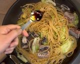 サバ缶だし和風パスタ作り方5写真