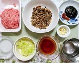 夏休み夏の夕飯！胡瓜茸ジャージャー麺冷やし素麺作り方1写真