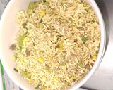 【無気力メシ】レンチンカップ麺チャーハン作り方3写真