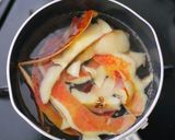 秋色ほっこり。りんごの皮の紅茶作り方1写真