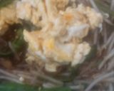 ご飯が進む！シャキシャキもやしとピーマンの卵あん作り方5写真