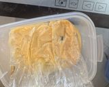 タンパク質25gのレンチンだし巻き卵作り方2写真