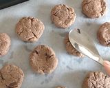 チョコたっぷりカントリーマアム風クッキー作り方7写真