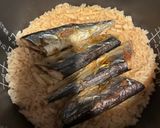 新生姜とさんまの簡単炊き込みご飯作り方4写真