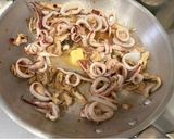 ヤリイカのガーリック炒め作り方4写真