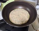 フライパン、パラタで作る♪明太子マヨピザ作り方5写真