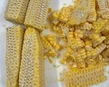とうもろこしのスープ（9月教室）作り方1写真