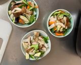簡単オイ梅クリーム味青椒肉絲風作り方12写真