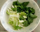 白菜の昆布マヨ和え作り方1写真