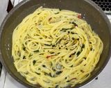 ワンパン梅じそしらすパスタ作り方3写真