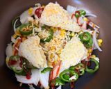 鶏胸肉のピザ風蒸し作り方3写真