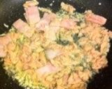 ☆ツナとベーコンのトマトクリームパスタ☆作り方2写真