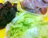 ♡やみつき～‼イカとレタス中華炒め♡作り方1写真