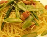 アスパラとベーコンのパスタ作り方5写真