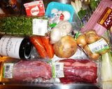 牛肉の赤ワイン煮　ブルゴーニュ風作り方1写真