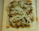 納豆チーズサンド作り方4写真