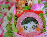 簡単キャラ弁カップで可愛いずきんちゃん❤作り方7写真