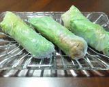 鶏ひき肉で生春巻き♡作り方5写真