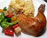 簡単☆ローストチキン　ハニーマスタード味作り方13写真