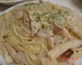 【簡単】ボルチーニトリュフソースのパスタ作り方6写真