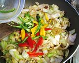 フライパン1つで☆豚キムチon野菜炒め作り方6写真