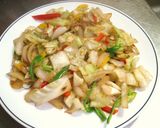 フライパン1つで☆豚キムチon野菜炒め作り方8写真