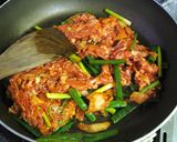 フライパン1つで☆豚キムチon野菜炒め作り方9写真