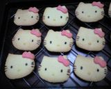 キティちゃん☆クッキー作り方14写真