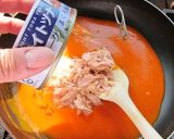 野菜ジュースとツナ缶の簡単ヘルシーパスタ作り方4写真