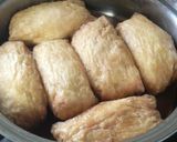 鶏ミンチで簡単♪油揚げの含め煮作り方5写真