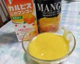 缶詰フルーツ☆マンゴーシフォン♪アレンジ作り方2写真