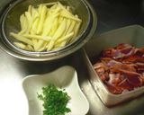 砂肝＆じゃが芋の大蒜レモンバター炒め作り方1写真