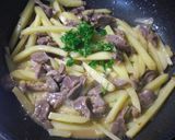 砂肝＆じゃが芋の大蒜レモンバター炒め作り方5写真