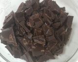 板チョコとHMでチョコバナナケーキ♪作り方1写真