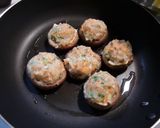 ✿しいたけの肉詰め～味噌チーズVer～✿作り方5写真