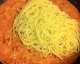 ☆ツナとベーコンのトマトクリームパスタ☆作り方5写真