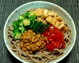 ✿ネバ旨〜納豆とオクラの冷しきつね風✿作り方10写真