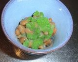 みずの納豆和え作り方5写真