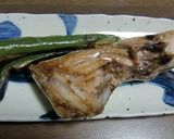 青唐辛子とブリのかまのグリルやき作り方3写真