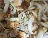 がっつり甘辛チキン丼作り方3写真
