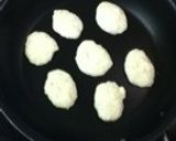 離乳食 山芋とレンコンのフワフワ焼き作り方2写真