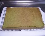濃い抹茶のお味☆抹茶ロールケーキ♪作り方12写真