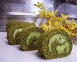 濃い抹茶のお味☆抹茶ロールケーキ♪作り方21写真