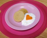 離乳食☆米粉できなこパンケーキ作り方4写真