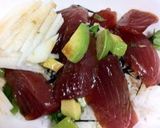 マグロとアボカドのづけ丼作り方5写真