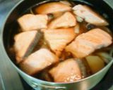 和風なスープ♡鮭&きのこ作り方4写真