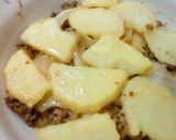 手軽に◆ミンチとポテトの重ね焼き作り方3写真